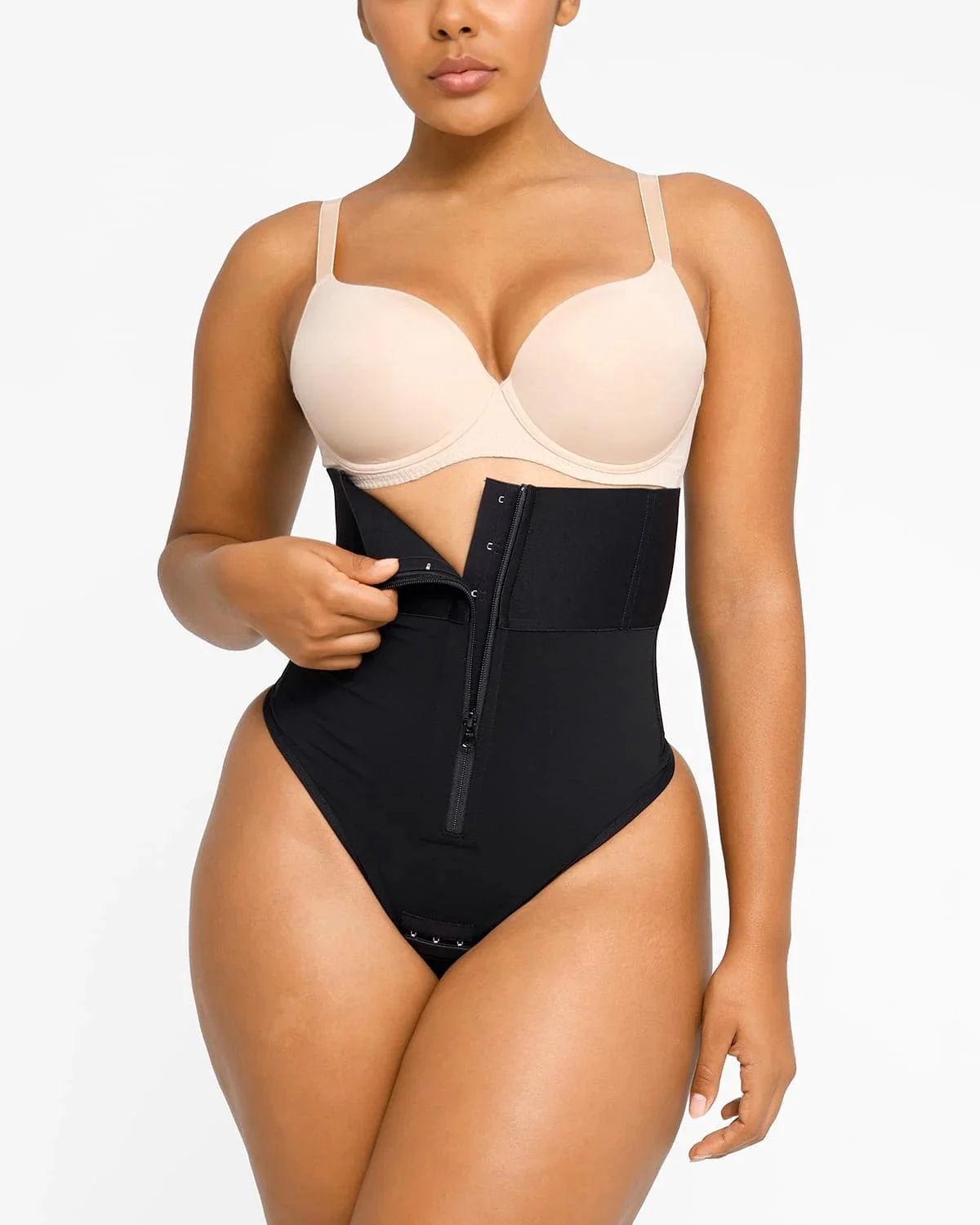 Bare Essentials™ AirSlim® High-Rise Body Sculpting Thong - Image 3