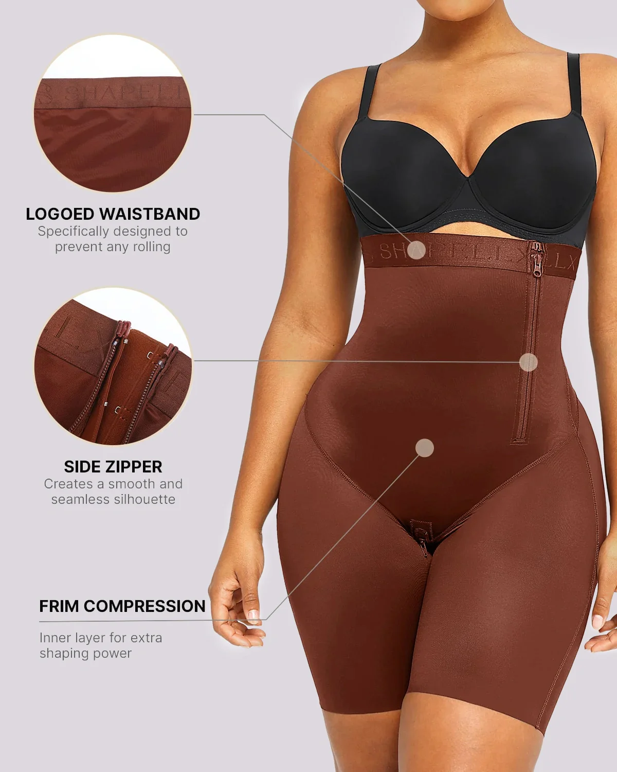 BOOT-YEAH™ SilkSculpt High-Waisted Short - Image 13