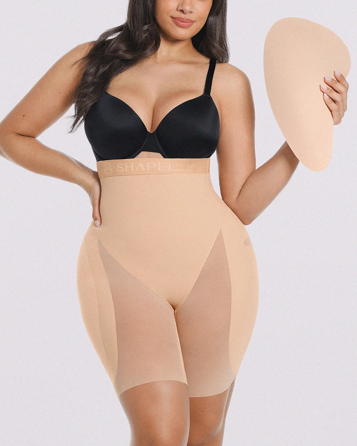 MeshSmooth™ Mid Thigh Short + Hip Enhancer Padded Short - Image 6